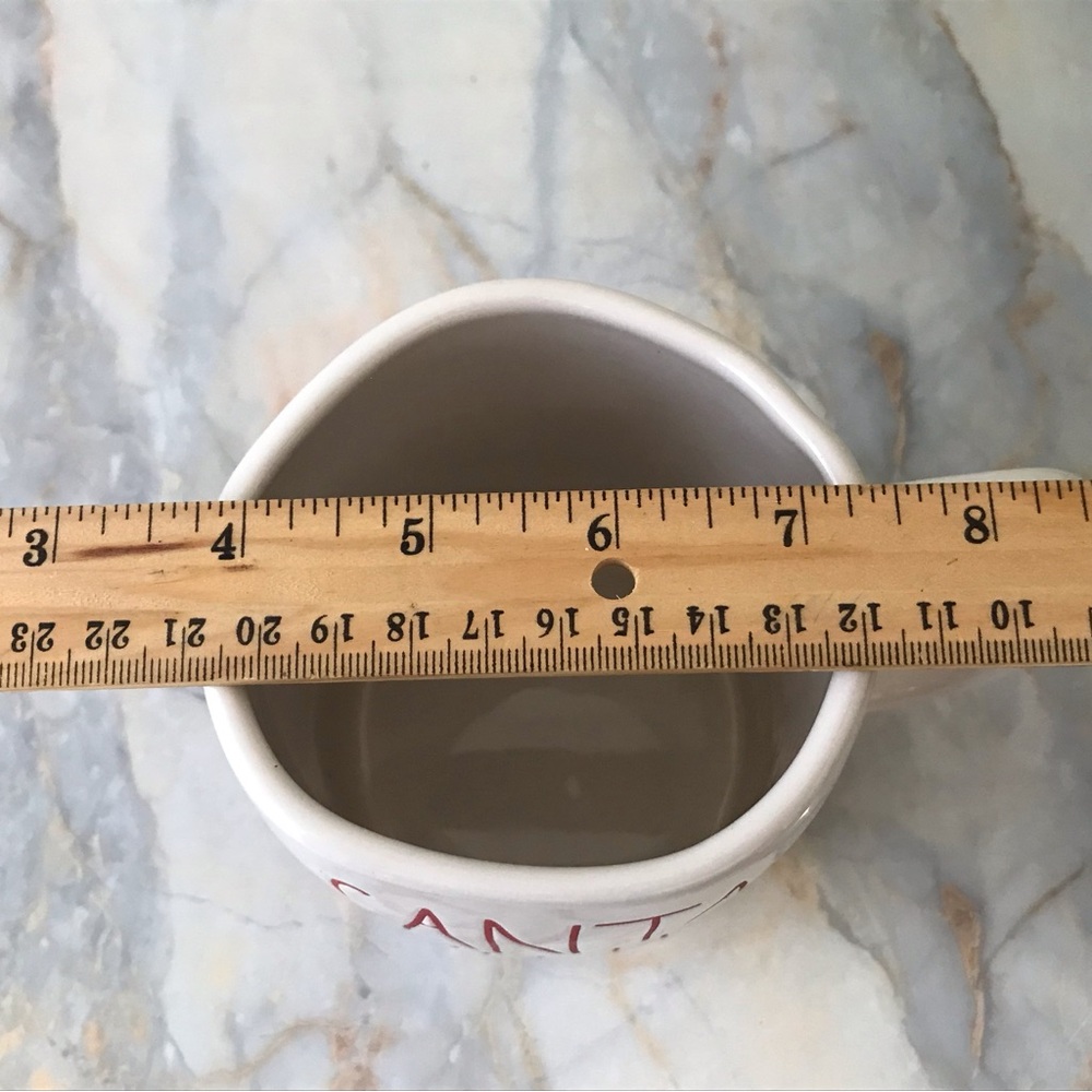 Rae Dunn Mug Santa’s Helper White with Red Lettering - Picture 13 of 13